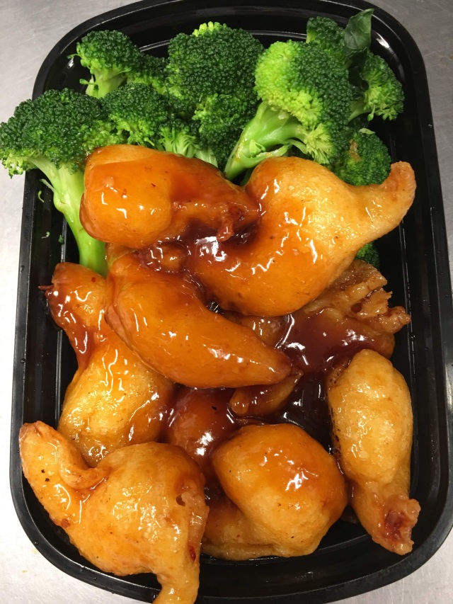 Order General Tso's Shrimp food online from Jin Chinese Restaurant store, Winooski on bringmethat.com