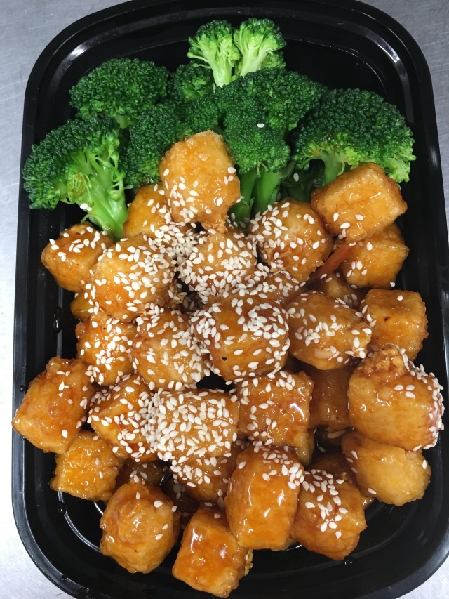 Order Sesame Tofu food online from Jin Chinese Restaurant store, Winooski on bringmethat.com